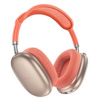 Беспроводные наушники накладные HOCO W55 Pleasing, Bluetooth, розовый оптом Беспроводные наушники накладные HOCO W55 Pleasing, Bluetooth, розовый