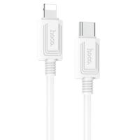 Кабель USB-C HOCO X73 Type-C - Lightning, 20W, 1 м, белый