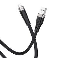 Кабель USB HOCO X53 Angel USB - MicroUSB, 2.4А, 1 м, черный