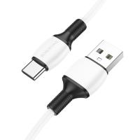 Кабель USB BOROFONE BX84 Rise USB - Type-C, 3A, 1 м, белый
