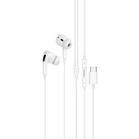 Проводные наушники HOCO M1 Pro Original, Type-C, 1.2 м, белый