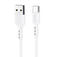 Кабель USB HOCO X33 Surge USB - Type-C, 5A, 1 м, белый