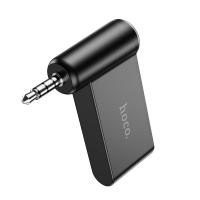 Автомобильный Bluetooth-приемник HOCO E58 Magic, 140 мАм, Jack 3.5мм/Bluetooth, черный