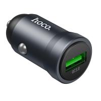 Автомобильное зарядное устройство HOCO Z62 Energy, 1xUSB, 18W, серый металлик оптом Автомобильное зарядное устройство HOCO Z62 Energy, 1xUSB, 18W, серый металлик