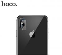 Защитная пленка на заднюю камеру HOCO V11 для iPhone X/XS/XS Max, (2шт), прозрачный