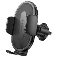 Автомобильный держатель BOROFONE BH133 Rio, зажимной, на воздуховод, черный