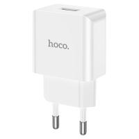 Сетевое зарядное устройство HOCO C106A 1xUSB, 2.1A, 10.5W, белый