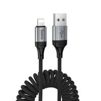 Кабель USB HOCO X121 Nuevo USB - Lightning, 2.4А, 1 м, черный