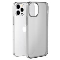 Чехол HOCO TPU Light Series для iPhone 12 Pro Max 6.7", темно-прозрачный