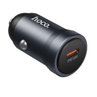 Автомобильное зарядное устройство HOCO Z62A Energy, 1xUSB-C, 30W, серый металлик оптом Автомобильное зарядное устройство HOCO Z62A Energy, 1xUSB-C, 30W, серый металлик