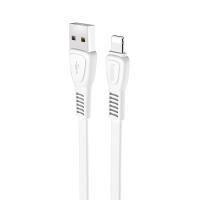 Кабель USB HOCO X40 Noah USB - Lightning, 2.4А, 1 м, белый