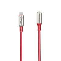 Кабель USB HOCO U17 Micro Capsule USB - MicroUSB, 2.4А, 1.2 м, красный