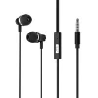 Проводные наушники BOROFONE BM21 Graceful, Jack 3.5mm, 1.2 м, черный