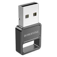 Переходник/Адаптер BOROFONE DH8 USB (m) - Bluetooth 4.0, черный