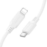 Кабель USB-C BOROFONE BX115 Lotto Type-C - Lightning, 27W, 1 м, белый
