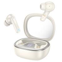 Беспроводные наушники TWS HOCO EQ6 Shadow, Bluetooth 5.3, белый оптом Беспроводные наушники TWS HOCO EQ6 Shadow, Bluetooth 5.3, белый