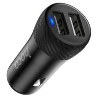Автомобильное зарядное устройство HOCO Z21 Ascender, 2xUSB, 3.4A, черный
