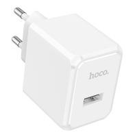 Сетевое зарядное устройство HOCO CS11A Ocean 1xUSB, 2.1A, белый оптом Сетевое зарядное устройство HOCO CS11A Ocean 1xUSB, 2.1A, белый