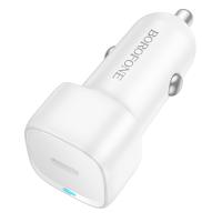 Автомобильное зарядное устройство BOROFONE BZ34A Cloud, 1xUSB-C, 20W, белый