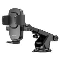 Автомобильный держатель BOROFONE BH60 Dainty, зажимной, на приборная панель/лобовое стекло, черный