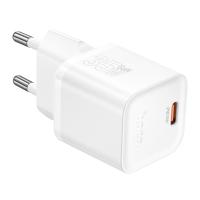 Сетевое зарядное устройство HOCO N66 Ingenious 1xUSB-C, 35W, белый оптом Сетевое зарядное устройство HOCO N66 Ingenious 1xUSB-C, 35W, белый