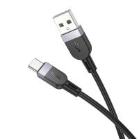 Кабель USB HOCO X109 Energy  USB - Type-C, 3A, 2 м, черный