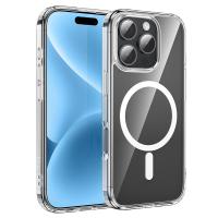 Чехол HOCO TPU Magnetic series для iPhone 16 Pro Max (6.9"), прозрачный