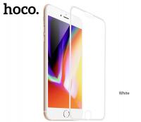 Защитное стекло HOCO A12 для iPhone 7/8/SE, Full Glue 3D, прозрачный+белая рамка