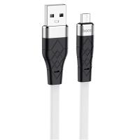 Кабель USB HOCO X53 Angel USB - MicroUSB, 2.4А, 1 м, белый