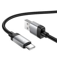 Кабель USB HOCO X117 Star USB - Type-C, 3A, 1 м, черный