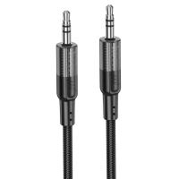 Аудиокабель HOCO UPA27 Spirit AUX Jack 3,5 (m) - Jack 3,5 (m), 1.2 м, черный