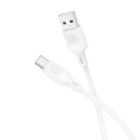 Кабель USB BOROFONE BX113 Lenny USB - Type-C, 3A, 1 м, белый