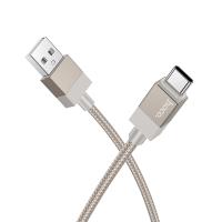 Кабель USB HOCO X110 Honorific USB - Type-C, 3A, 1 м, золотой