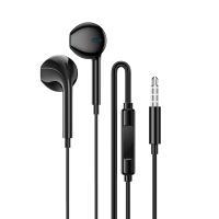 Проводные наушники BOROFONE BM100 Fuente, Jack 3.5mm, 1.2 м, черный