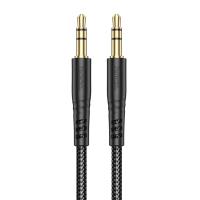 Аудиокабель HOCO UPA24 AUX Jack 3,5 (m) - Jack 3,5 (m), 1 м, черный
