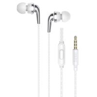 Проводные наушники HOCO M71 Inspiring, Jack 3.5mm, 1.2 м, белый