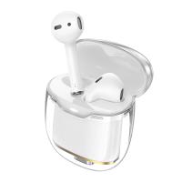 Беспроводные наушники TWS HOCO EW52 Lilly, Bluetooth 5.3, белый оптом Беспроводные наушники TWS HOCO EW52 Lilly, Bluetooth 5.3, белый