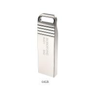 USB флеш-накопитель BOROFONE BUD1 Nimble, USB 2.0, 64GB, серебристый