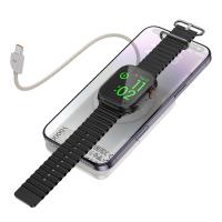 Портативный аккумулятор HOCO Q43 Clever, с беспроводной зарядкой, 20W, 10000 мА⋅ч, серебристый