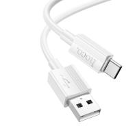 Кабель USB HOCO X107 Favor USB - Type-C, 3A, 1 м, белый