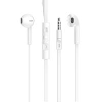 Проводные наушники BOROFONE BM23 Bright sound, Jack 3.5mm, 1.2 м, белый