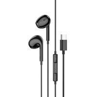 Проводные наушники BOROFONE BM30 Max Acoustic, Type-C, 1.2 м, черный
