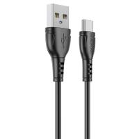 Кабель USB BOROFONE BX51 Triumph USB - Type-C, 3A, 1 м, черный