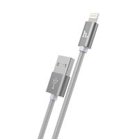 Кабель USB HOCO X2 knitted USB - Lightning, 2.4А, 1 м, тусклый