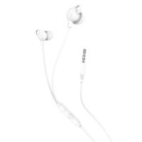 Проводные наушники HOCO M89 Comfortable, Jack 3.5mm, 1.2 м, белый