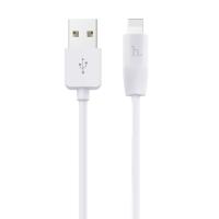 Кабель USB HOCO X1 Rapid USB - Lightning, 2.1А, 1 м, белый