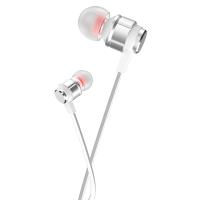 Проводные наушники HOCO M85 Platinum, Jack 3.5mm, 1.2 м, серебристый