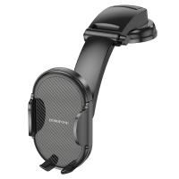 Автомобильный держатель BOROFONE BH73 Charm, зажимной, на приборная панель/лобовое стекло, черный