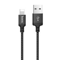 Кабель USB HOCO X14 Times speed USB - Lightning, 2А, 2 м, черный