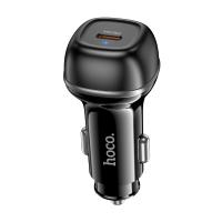 Автомобильное зарядное устройство HOCO Z58 Rank, 1xUSB-C, 30W, черный оптом Автомобильное зарядное устройство HOCO Z58 Rank, 1xUSB-C, 30W, черный